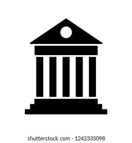 bank icon vector