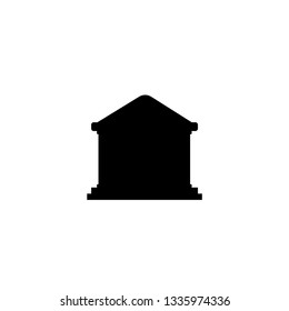 bank icon vector
