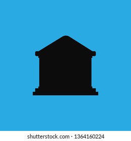 bank icon vector