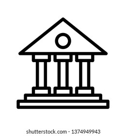Bank Icon Vector