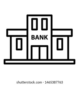 Bank icon vector design template