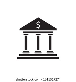 Bank icon vector design template
