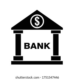 Bank icon vector design template