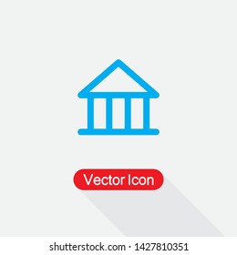 Bank Icon Vector Illustration Eps10