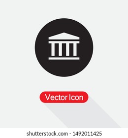 Bank Icon Vector Illustration Eps10