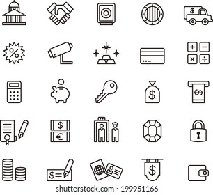 Bank icons