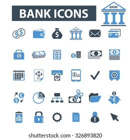 bank icons
