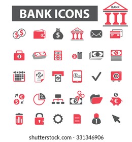 iconos de banco