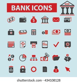 iconos de banco
