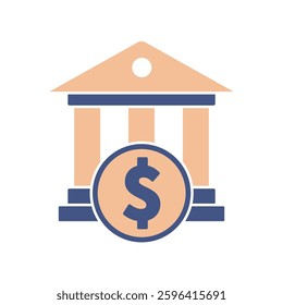 bank icons  symbol vector elements for infographic web