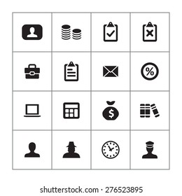 bank icons universal set for web and mobile