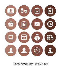 bank icons universal set for web and mobile