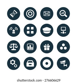 bank icons universal set for web and mobile