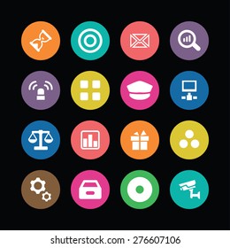 bank icons universal set for web and mobile