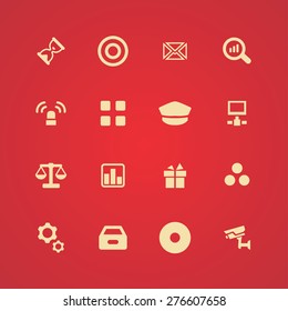 bank icons universal set for web and mobile