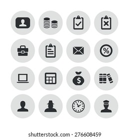 bank icons universal set for web and mobile