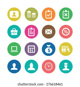 bank icons universal set for web and mobile