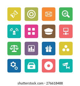 bank icons universal set for web and mobile