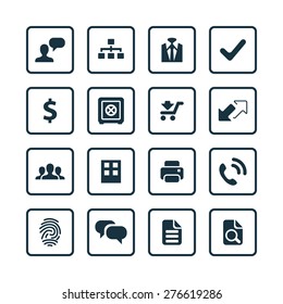 bank icons universal set for web and mobile