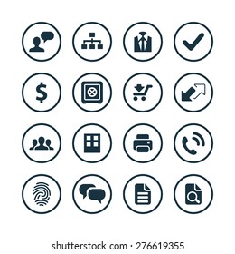 bank icons universal set for web and mobile