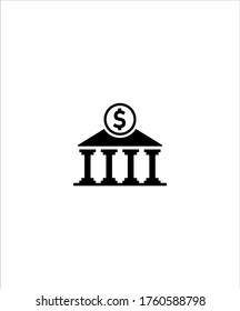 icono de banco,mejor icono plano del vector.