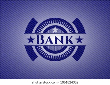  Bank with jean texture