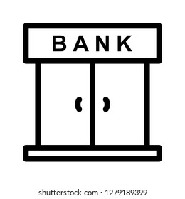 bank line icon
