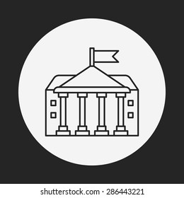 bank line icon