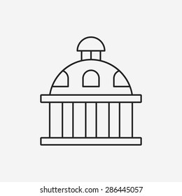 bank line icon
