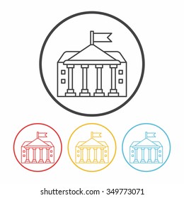 bank line icon