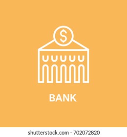 BANK LINE ICON