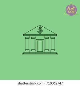 bank line icon