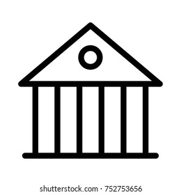 bank line icon