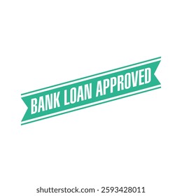 Bank Loan Approved Letter Rubber Stamp Template