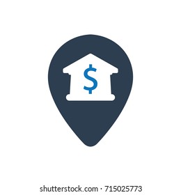 Bank Location Icon