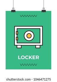 bank locker icon