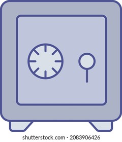 Bank locker Isolated Vector icon which can easily modify or edit

