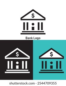 Bank logo professional logo with 3 styles 