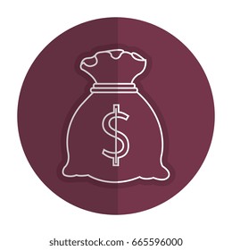 Bank money bag