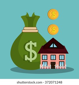 Bank and money investment 