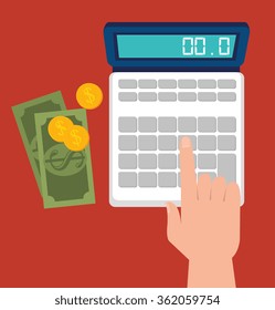 Bank and money saving 
