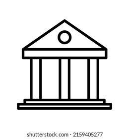 Bank New Icon Simple Vector Stock Vector (Royalty Free) 2159405277 ...