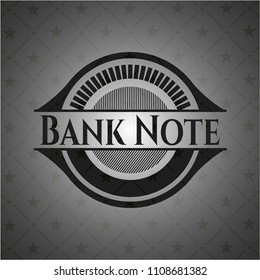 Bank Note dark badge