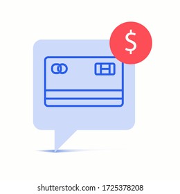 bank notification of approved credit or new deposit