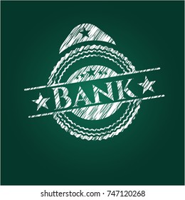 Bank on blackboard