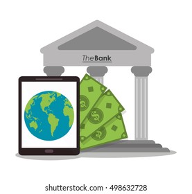 Bank payment and shopping design