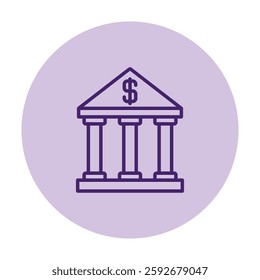 Bank pentaglow, vector, pixel perfect, illustrator file