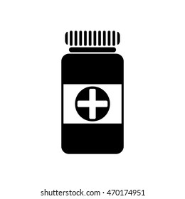 Bank of pills icon