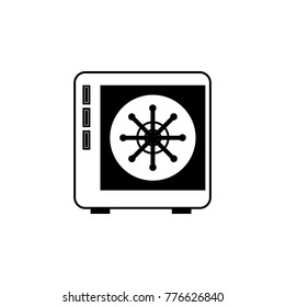 Bank safe lock icon. Cyber security Icon. Premium quality graphic design. Signs, symbols collection, simple icon for websites, web design, mobile app on white background