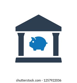 Bank Saving Icon 